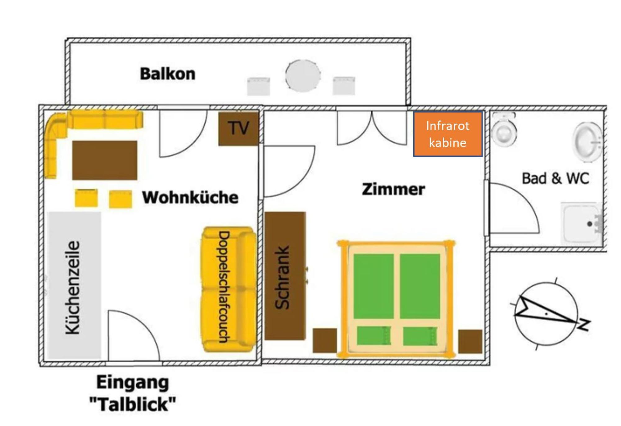 Bauernhof Pension Juri Obergösel Quarto foto